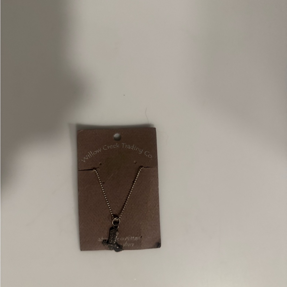 Willow sterling Silver Charm Necklace